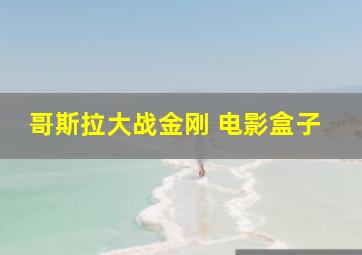 哥斯拉大战金刚 电影盒子